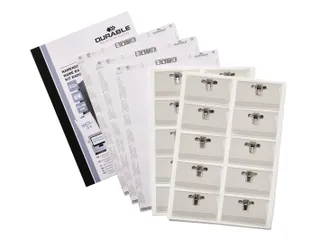 Badge Durable met combiklem 54x90mm set à 20 stuks - 1