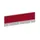 baliepaneel v. bureau aanbouw achter MP-lichtgrijs BN4011-rood 1400mm
