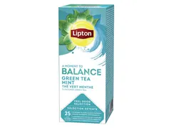 Thee Lipton Balance green tea mint 25x1.5gr
