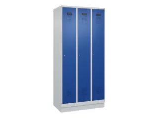 locker voor scheiding van kleding,HxBxD 1950x900x500mm,3vak - 2