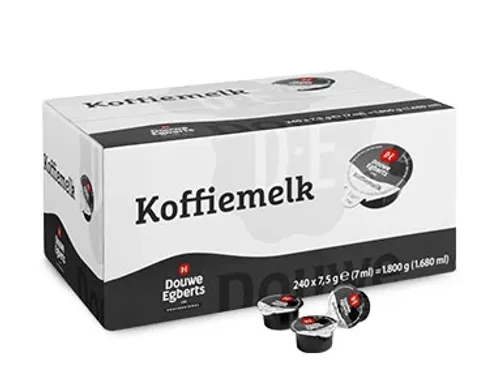 Koffiemelk Cups Van 7,5 Gram Doos 240 Stuks