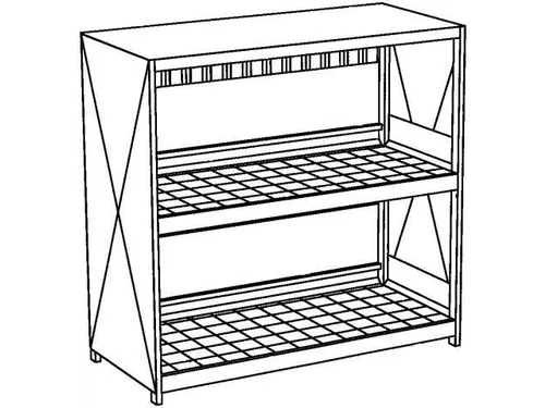 Stellingcontainer Gevaarlijke Stoffen Max. 24X200L Vaten Staand