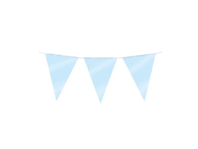 Drapeaux Party Foil bleu bébé
