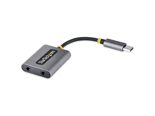 USB-C Headphone Splitter, USB Type C Dual Headset Adapter - 1