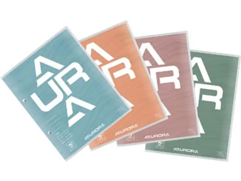 Cursusblok 16,5X21Cm 75 Vel 2-Gaatsperforatie Gelijnd