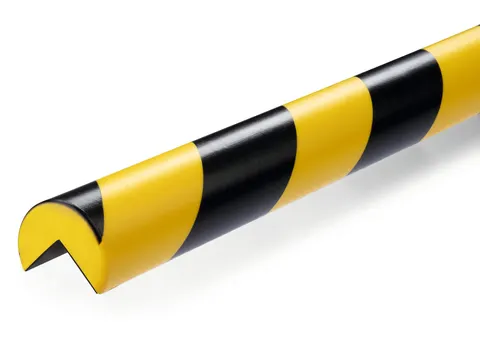 Hoekbeschermingsprofiel 25mm x 1m C25R magnetisch geel/zwart