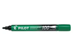 Pilot Permanent Marker 100 Rond Fijne punt Groen
