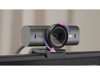 Logitech Mx Brio Uhd 4K Streaming Webcam Usb Wired Pale Grey - 2