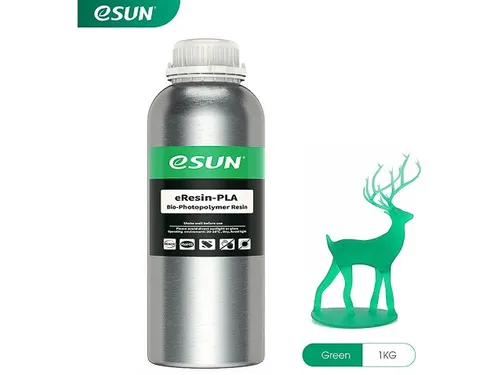 eSun eResin-PLA UV/LCD 3D-printerhars Groen 1kg 405nm