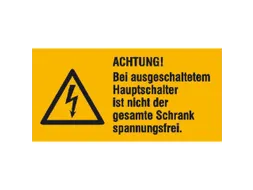 Waarschuwings-Combibord,V. Binnen/Buiten