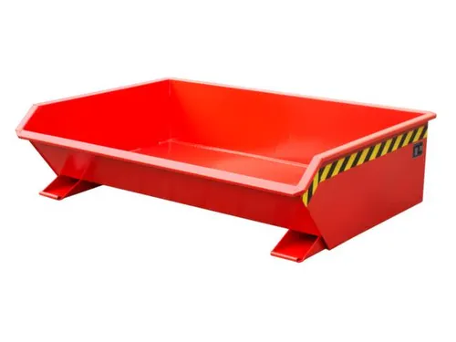 mini-kiepbak,HxLxB 450x1385x1680mm,0,61m³,draagverm. 1000kg,RAL3000