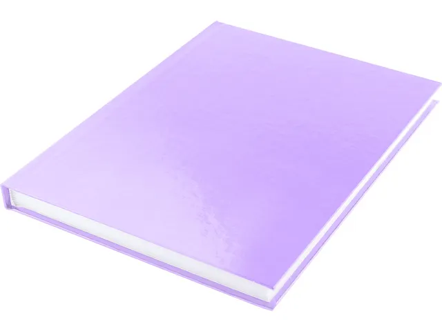 Cahier Kangaro A5 couverture rigide, pastel violet, 80 flls 80gr, lign