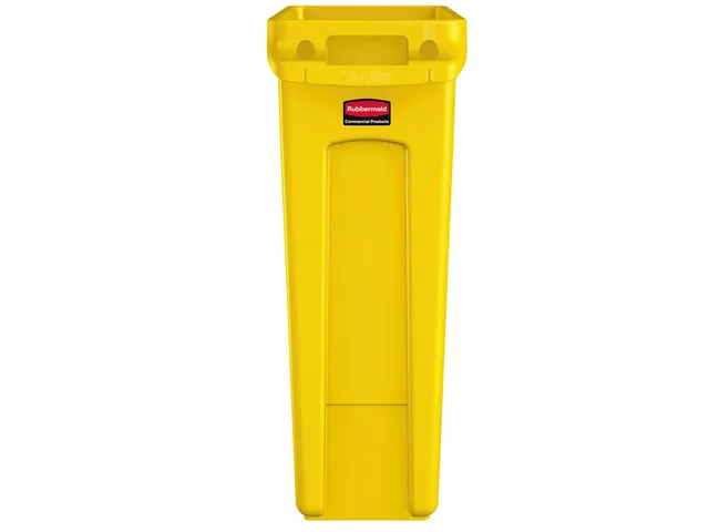 Slim Jim Met Luchtsleuven 87 Liter Geel
