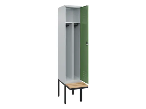 locker voor scheiding van kleding,HxBxD 2120x400x815mm,1vak