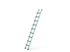 ladder,eenzijdig,9,treden,balk L 2,68m,geëloxeerd