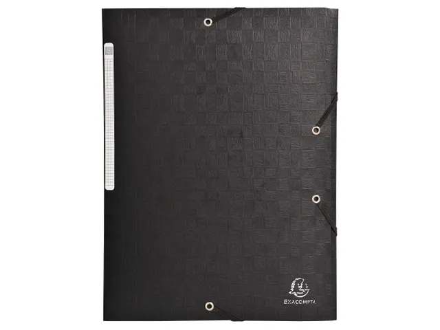 Elastomap A4 glanskarton 3 kleppen monobloc Assorti