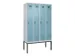 locker voor scheiding van kleding,HxBxD 2120x1200x500mm,4vak