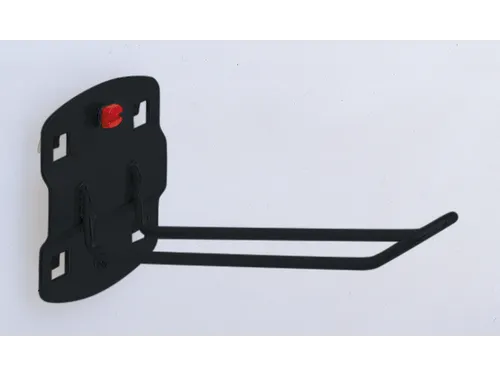 houder voor verpakking,v. perfoplaat,LxB 125x30mm,RAL7016