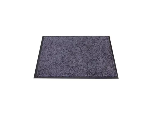 Schoonloopmat Binnen 40x60 Cm Wasbaar Grijs
