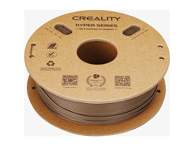 PLA-CF 1.75mm geel 1kg Creality Hyper Serie 3D Filament
