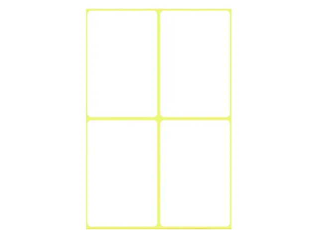 Etiquette Avery Zweckform 3087 54x35mm blanc 24 pièces
