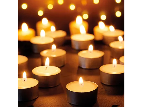 Decoris Theelicht 3.8cm 6 uur 50 stuks