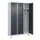 locker voor scheiding van kleding,HxBxD 1950x1200x500mm,3vak