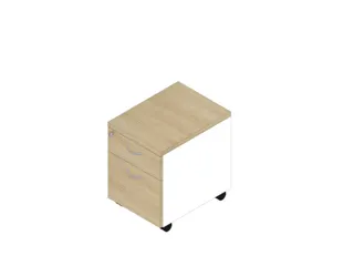 mobiel ladeblok,HxBxD 580x420x560mm,1lade(n),1hangmappenframes - 1