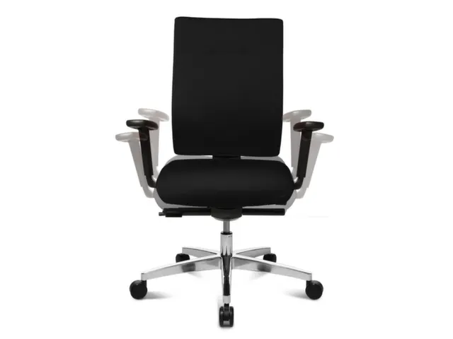 chaise de bureau pivotante,Mécan. synchrone,a. accoudoirs