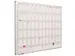 Verticale Jaarplanner Magnetisch 90x120cm Engels Softline profiel 8mm