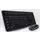 Logitech Desktop MK120, Bedraad, USB, QWERTY, Zwart, Inclusief muis