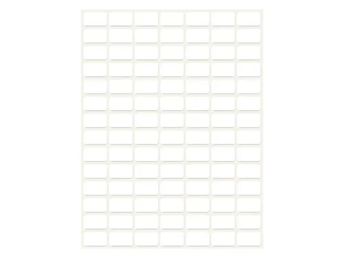 Etiket Avery Zweckform 3311 16x9mm wit 2646stuks