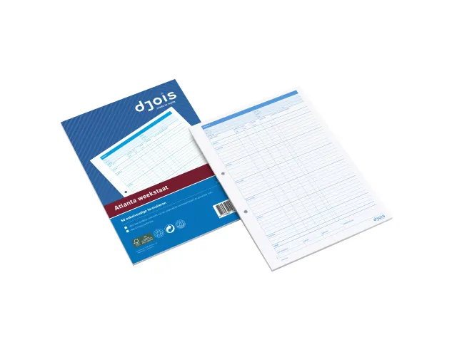 Weekstaat Atlanta A4 297x210mm 50vel