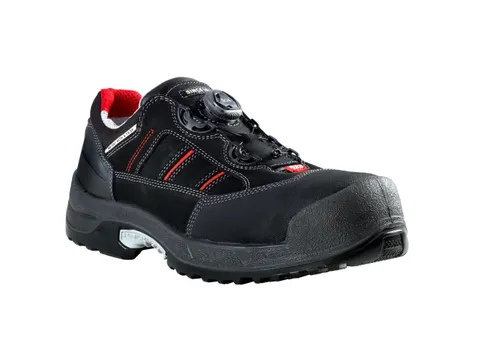 Jalas 1738 Zenit Easyroll S3 schoenen, SRC, ESD, zwart/rood, maat 42,
