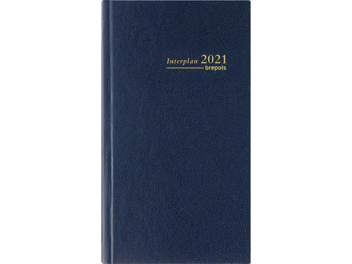 agenda Interplan Lima 6-talig, blauw, 2027