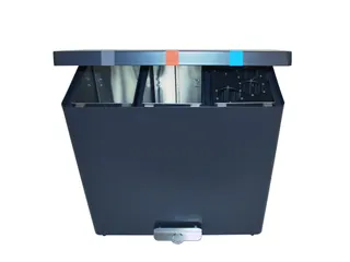 Brandveilige Pedaalemmer Recyclokick 3 Grafietgrijs 3x 34 liter - 8