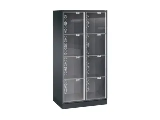 grootvolume-lockersysteem,HxBxD 1750x820x500mm,2x4vakken,cil.-slot - 3