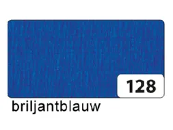 Crêpepapier Folia 50x250cm 10vel 128 briljantblauw