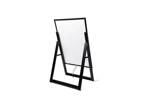 Verlicht Stoepbord LED Slide In A1 Zwart