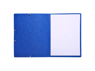Elastomap zonder klep glanskarton 355gm² A4 Blauw - 1