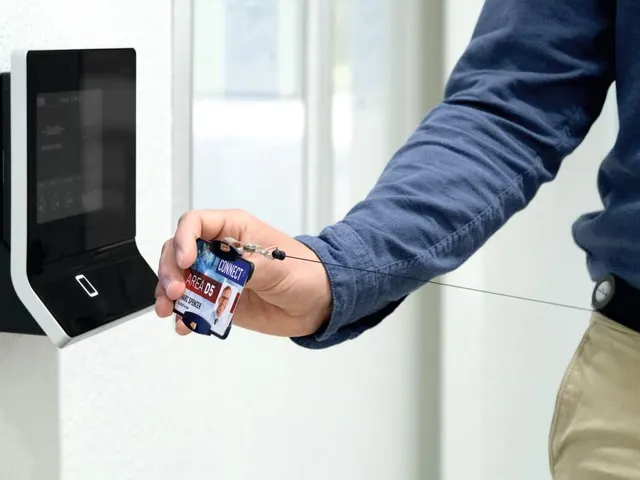 Durable ECO Badge 87x54mm kaarthouder voor 1 kaart Zwart