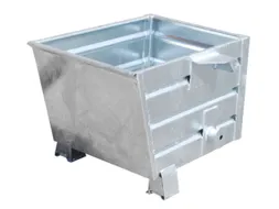 Kiepbak Hxbxd 600x600x800mm 0.30m³ 55kg Draagverm. 500kg Verzinkt