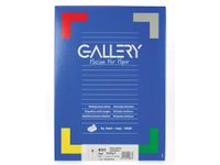 Gallery Witte Etiketten 99.1x67.7mm Ronde Hoeken