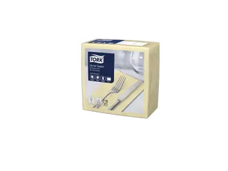 Tork 477611 Soft Dinnerservet Advanced Champagne 39x39cm 1/8 vouw - 1