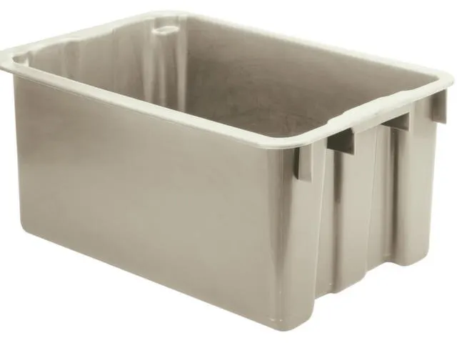 Draaistapelbak Pp Hxlxb 280X650X450Mm 60L Grijs