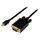 1,8 M Lange Mini Displayport-naar-vga-adapterconverterkabel