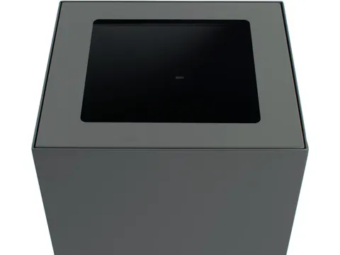 Top Voor Afvalbak 85L En 90L Donkergrijs