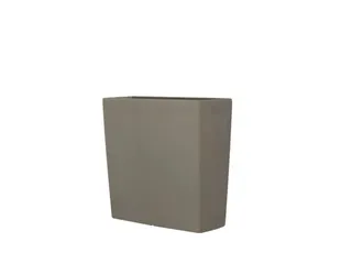 plantenpot,trapeziumvormig,PE,beigegrijs,HxBxD 900x900x390mm,55l - 1