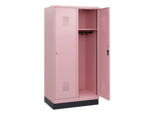 schoollocker,HxBxD 1630x800x500mm,2vak,vak B 400mm,cil.-slot,sokkel