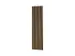 Wandpaneel Rocada Loma 61x240x2 cm donker MDF latten